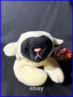 INCREDIBLY RARE & UNIQUE Original 1993 Ty Chops Beanie Baby. (Mint Condition!)