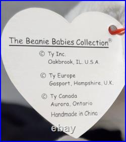 (IRIDESCENT MANE) MYSTIC Beanie Baby Unicorn Retired Rare Ty 93-94 Tag Errors