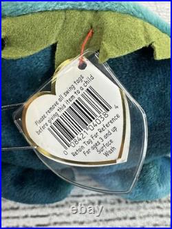 Iggy 1997 Vintage Beanie Babies Combo TY Rare Tags Retired No Tongue PVC Pellets