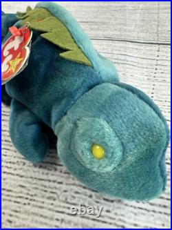 Iggy 1997 Vintage Beanie Babies Combo TY Rare Tags Retired No Tongue PVC Pellets
