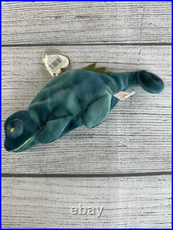 Iggy 1997 Vintage Beanie Babies Combo TY Rare Tags Retired No Tongue PVC Pellets