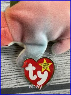 Iggy 1997 Vintage Beanie Babies Combo TY Rare Tags Retired No Tongue PVC Pellets
