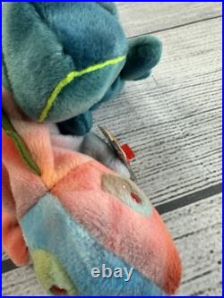 Iggy 1997 Vintage Beanie Babies Combo TY Rare Tags Retired No Tongue PVC Pellets