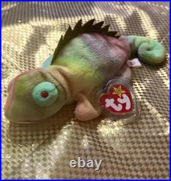 Iggy the Iguana? RARE ERRORS? See Description Ty Beanie Babies, 1997 Iggy the Iguana? RARE ERRORS? See Description Ty Beanie Babies, 1997