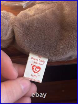 Jolly The Jolly Walrus Ty Beanie Baby-rare-retired 1996 Mint Tag Errors New