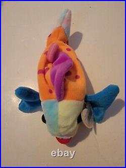Lips The Fish Ty Beanie Baby Rare Look Retired With Errors Vtg Lips The Fish Ty Beanie Baby Rare Look Retired With Errors Vtg