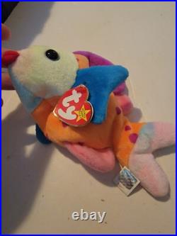 Lips The Fish Ty Beanie Baby Rare Look Retired With Errors Vtg Lips The Fish Ty Beanie Baby Rare Look Retired With Errors Vtg