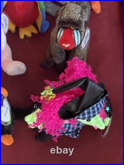 Lot Of 12 Rare Beanie Babies With Tags