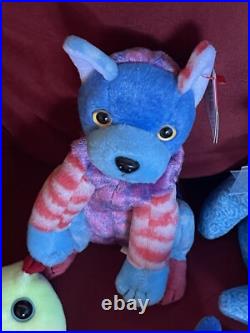 Lot Of 12 Rare Beanie Babies With Tags