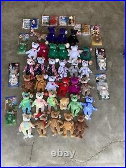 Lot Of Rare Beanie Babies. Untouched For 30 Years