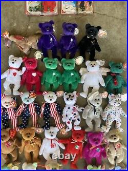 Lot Of Rare Beanie Babies. Untouched For 30 Years