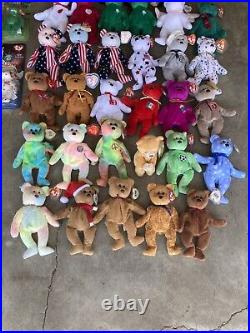 Lot Of Rare Beanie Babies. Untouched For 30 Years