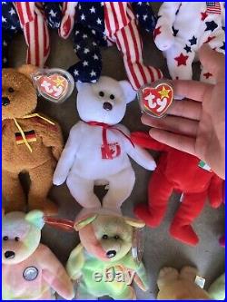 Lot Of Rare Beanie Babies. Untouched For 30 Years