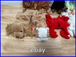 Lot of (10) Ty Beanie Babies Rare with Original Tags Good Condition