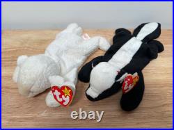 Lot of (10) Ty Beanie Babies Rare with Original Tags Good Condition
