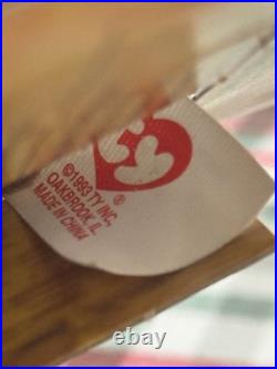 Lot of 2 Rare 1993 Tag Error Ty McDonalds Teenie Beanie Britannia The Bear