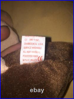 Lot of 3 Ultra Rare TY Beanie Babies. Stretch, Pinky, Twigs. Fantastic Trio