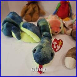 Lot of 7 EXTREMELY RARE Beanie Babies TY Official 90's