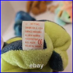 Lot of 7 EXTREMELY RARE Beanie Babies TY Official 90's