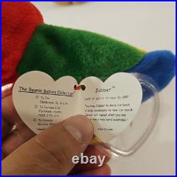 Lot of 7 EXTREMELY RARE Beanie Babies TY Official 90's