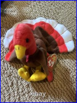 Lot of Ty Beanie Babies 46 Many Rare & Many With Tag Protectors