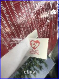 MAPLE The Bear 1999 McDonald's TY BEANIE BABY With Rare Errors 1993 Oakbrook