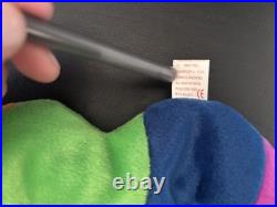 MINT Rare Ty Beanie Baby Inch the Worm with Tag Errors Retired