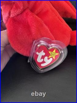 MINT! TY BEANIE BABY Mac The Cardinal Rare 1998 Retired With ERRORS