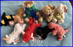 MINT Ty Beanie Baby Collection Early 1993-95 NO STAR Tags Rare Variants