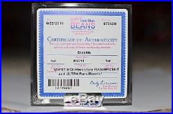 MWMT MQ Authenticated TY beanie baby Blackie 1st gen True Blue Beans Very Rare