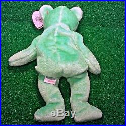 MWMT Ty Beanie Baby KICKS The Bear NEW RETIRED 1998 Plush Toy RARE GASPORT Tag