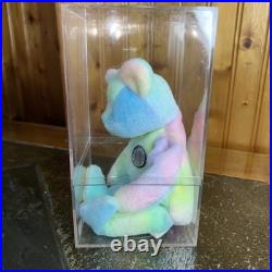 MWMTS Ty Retired Rare Beanie Baby BIRTHDAY BEAR B. B. Bear in pristine condition