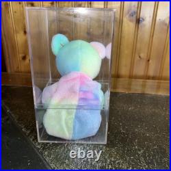 MWMTS Ty Retired Rare Beanie Baby BIRTHDAY BEAR B. B. Bear in pristine condition
