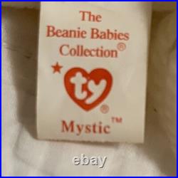 MYSTIC The Unicorn Rare TY Beanie Baby with Errors