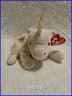 MYSTIC The Unicorn Rare TY Beanie Baby with Errors