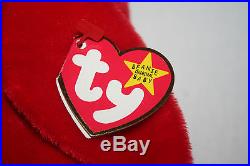 Mac Cardinal TY Beanie Baby RARE 4 Errors 1998 1999 Gasport Hologram China PE