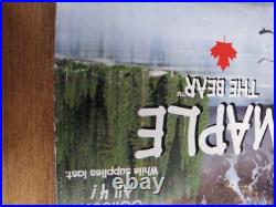 Maple The Bear-1996 McDonalds Ty Beanie Baby with rare errors 1993, OakBrook