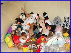 Massive Beanie Babies Bonanza HAVE THEM ALL. INCLUDES RARE ONES 150+