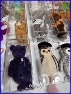 Massive Super Rare Vintage Beanie Babys collection