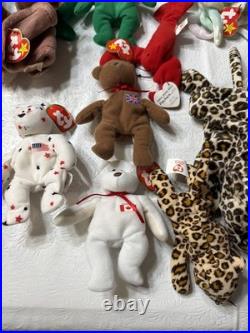 Massive Super Rare Vintage Beanie Babys collection