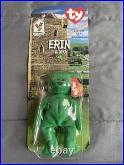 McDonald's TY Beanie Babies RARE 1999 Erin The Bear with Errors! Tush Tag 1993