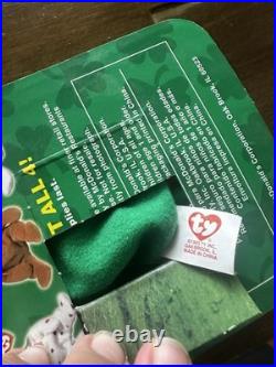 McDonald's TY Beanie Babies RARE 1999 Erin The Bear with Errors! Tush Tag 1993 McDonald's TY Beanie Babies RARE 1999 Erin The Bear with Errors! Tush Tag 1993