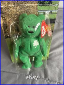 McDonald's TY Beanie Babies RARE 1999 Erin The Bear with Errors! Tush Tag 1993