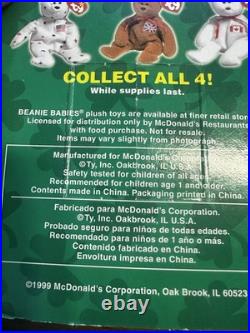 McDonald's TY Beanie Babies RARE 1999 Erin The Bear with Errors! Tush Tag 1993 McDonald's TY Beanie Babies RARE 1999 Erin The Bear with Errors! Tush Tag 1993