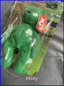 McDonald's TY Beanie Babies RARE 1999 Erin The Bear with Errors! Tush Tag 1993