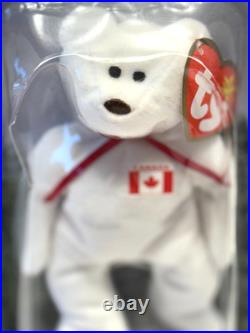McDonald's TY Maple The Bear Beanie Baby WithErrors! RARE! Intro 1997SEALEDNEW