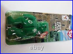 McDonalds TY Beanie Babies RARE 1999 2 Erin The Bear with Errors Tush Tag 1993