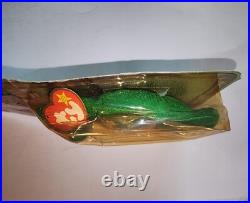 McDonalds TY Beanie Babies RARE 1999 Erin The Bear with Errors Tush Tag 1993