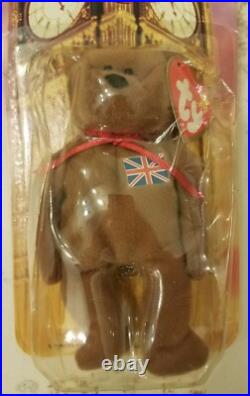 Mcdonalds TY Beanie Baby Britannia The Bear RARE With Many ERRORS 1 Of 4000