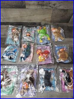 Mcdonalds Ty Beanie Babies 1999 Complete Set With Errors Rare Retired Vintage